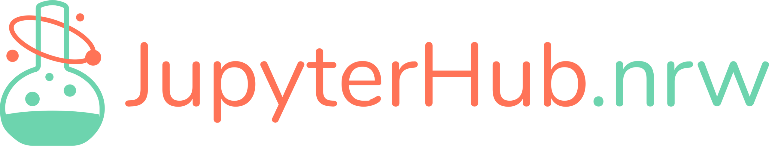 JupyterHub.nrw Logo