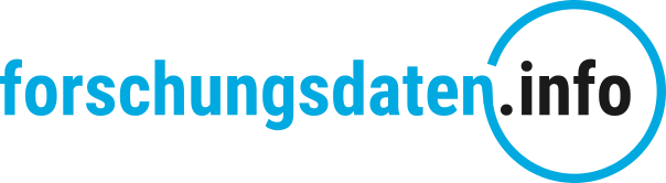 Logo der Informationsplattform forschungsdaten.info
